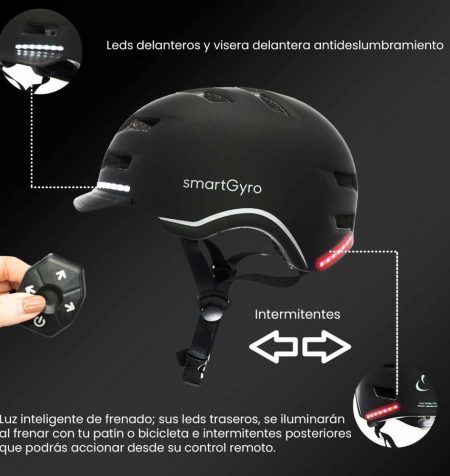 casco-smartgyro-smart-helmet-PRO-black-las-palmas-tenerife-canarias-patineteros-18
