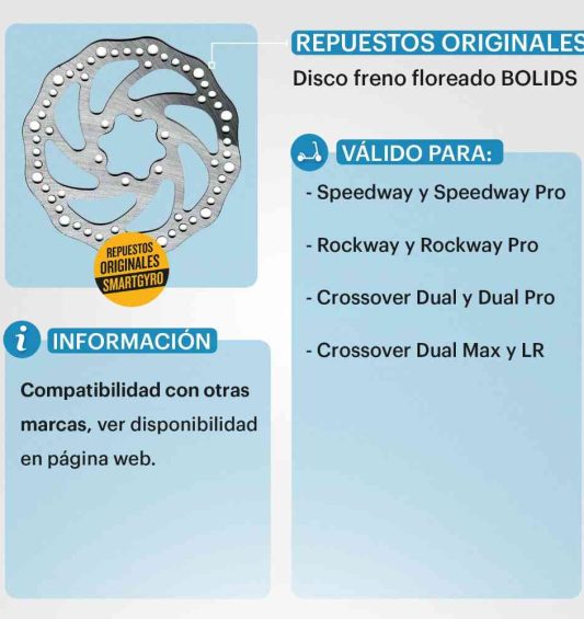 disco-de-freno-floreado-bolids-speedway-rockway-crossover-k2-las-palmas-tenerife-canarias-patineteros-2