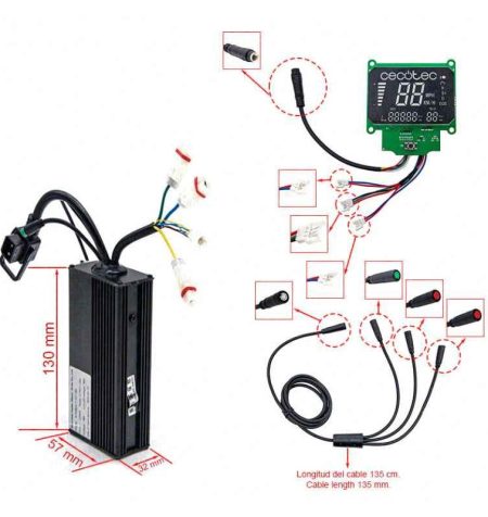 kit-contoladoa-+-pantalla-48v-1200w-para-cecotec-bongo-z-conector-c18 -las-palmas-tenerife-canarias-patineteros-2