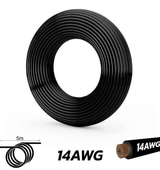 cable-negro-14-AWG-5m-las-palmas-gran-canaria-santa-cruz-tenerife-fuerteventura-lanzarote-graciosa-la-palma-gomera-el-hierro-canarias