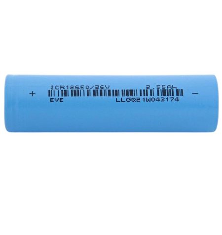 celda-Li-ION-EVE-ICR18650-26V-2550mAh–7.65A-las-palmas-gran-canaria-santa-cruz-tenerife-fuerteventura-lanzarote-graciosa-la-palma-gomera-el-hierro-canarias