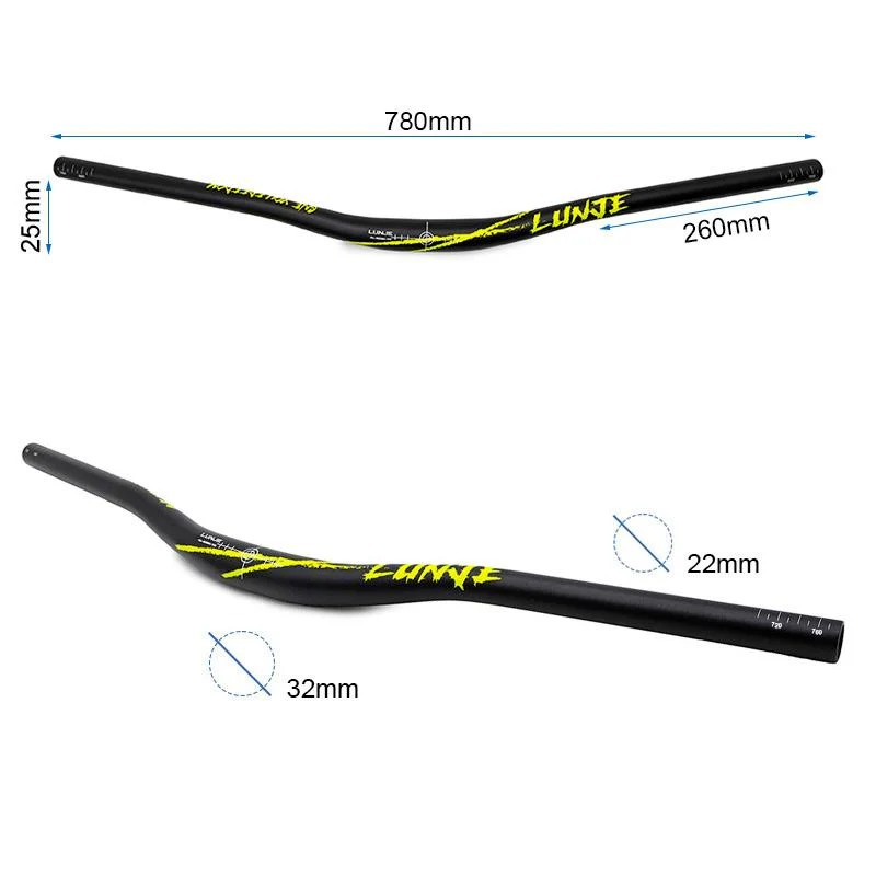 manillar-780mm-conn-elevación-de-25mm-negro-/-verde-4 -las-palmas-tenerife-canarias-patineteros-1
