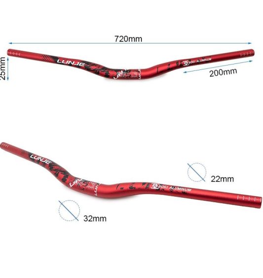 manillar-720mm-conn-elevación-de-25mm-rojo-negro-las-palmas-tenerife-canarias-patineteros